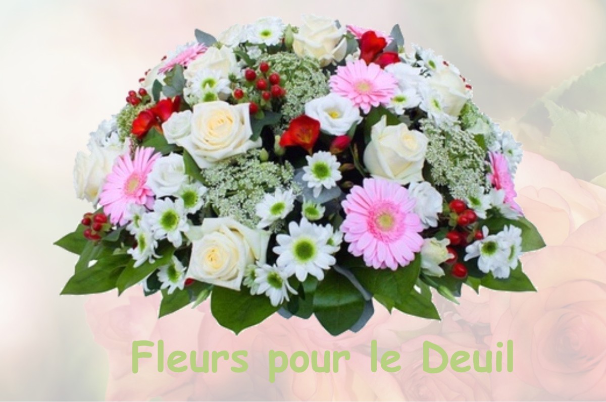 fleurs deuil BEAUTEVILLE